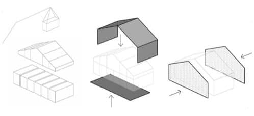 esquema modular Casa HK