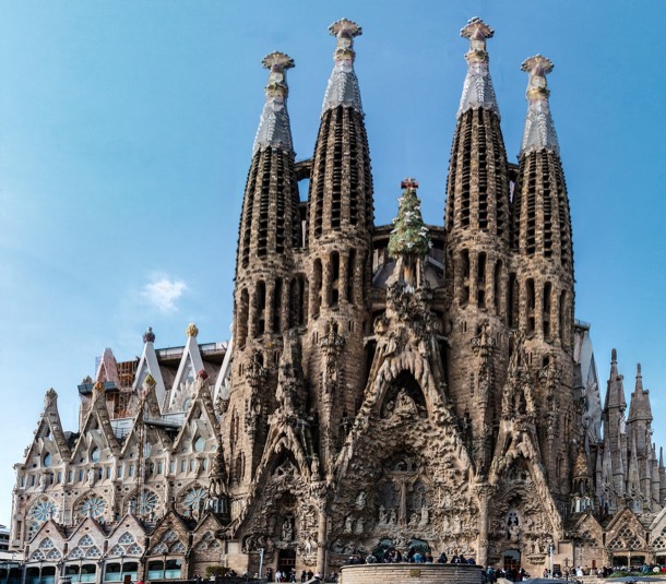 Fachada Sagrada Familia - Antoni Gaudí