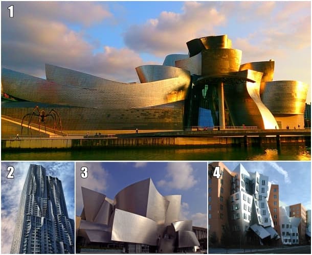 Arquitectura Deconstructivista de F. Gehry