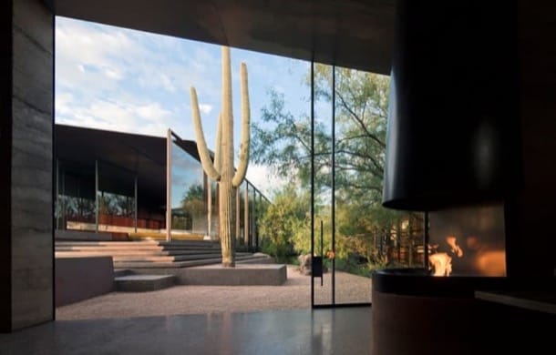 patio Desert Courtyard House