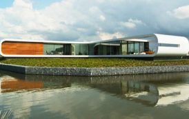 Villa New Water: moderna casa con sótano