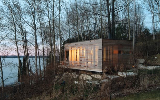 Refugio para ver atardeceres junto al lago Simcoe