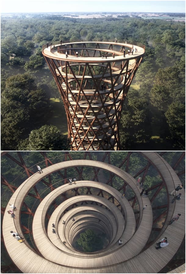 The Treetop Experience mirador en espiral