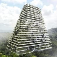 torre piramidal Merida Mexico