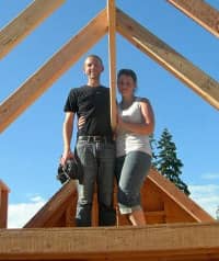 Chris Malissa construyeron la Tack House