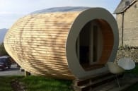 Glampod casa diminuta prefabricada de madera
