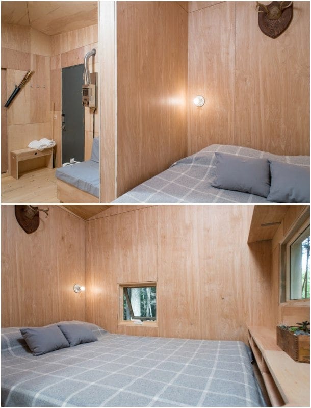 cama vivienda de madera Lorraine