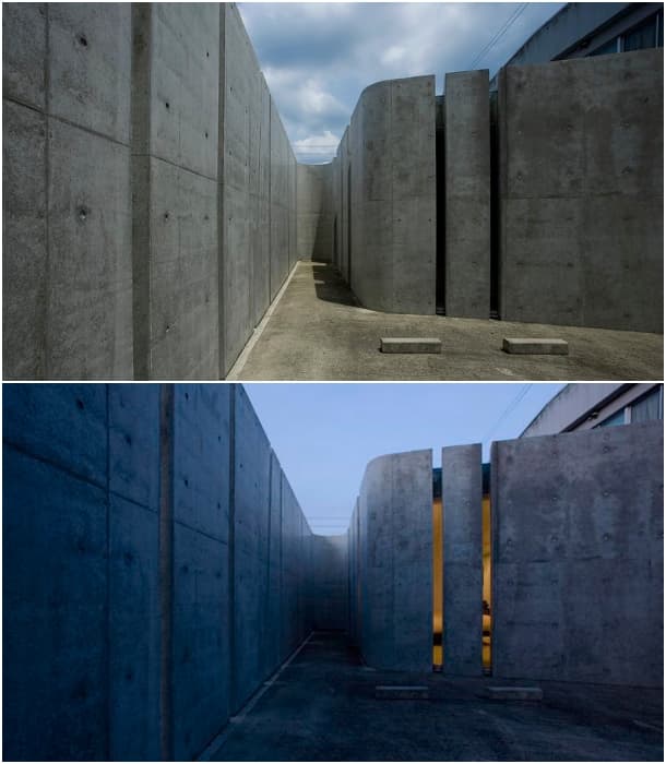 entrada taller Slit House