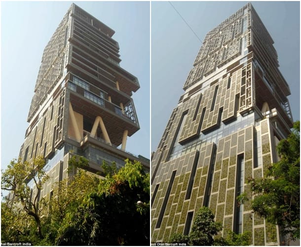 exteriores torre Antilia House