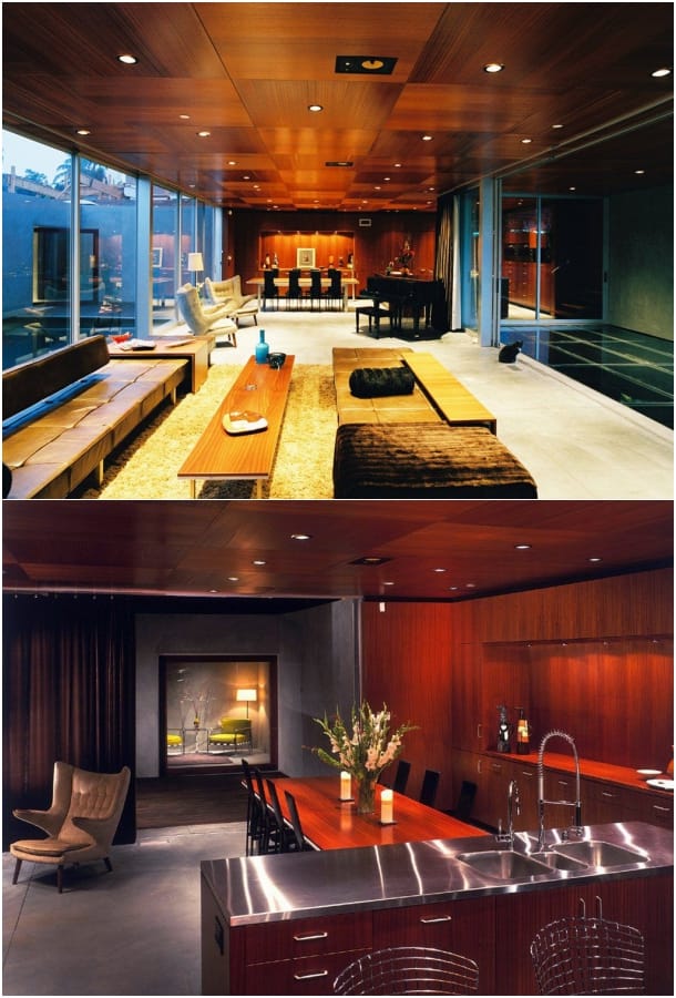 lujosa casa con oficina - Prospect House - sala comedor cocina