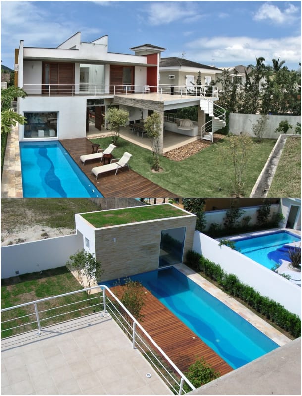 vistas jardín Casa Pernambuco Flavio Castro