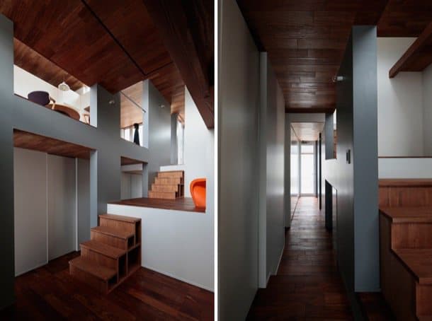 interior casa sin escalera en Tokurikishinmachi