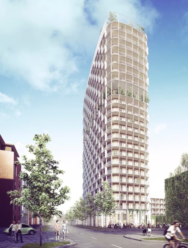 torre apartamentos en Västerås Suecia