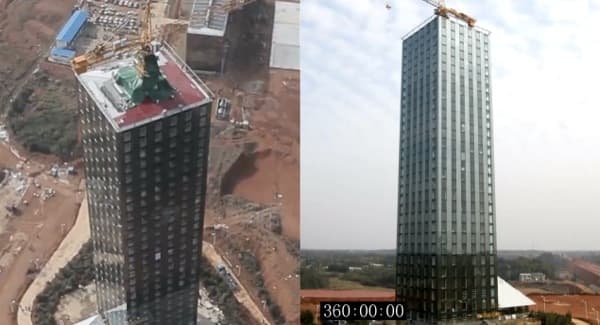 T30 torre prefabricada de 30 plantas