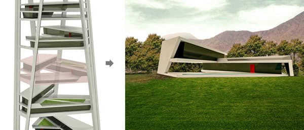 The Bone vivienda trasladable