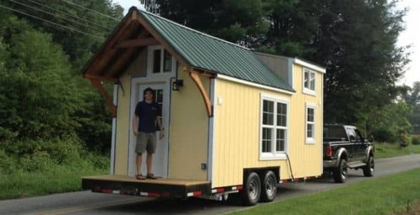 exterior casa Brevard Tiny House