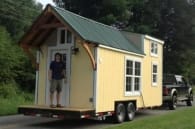 exterior casa diminuta Brevard Tiny House