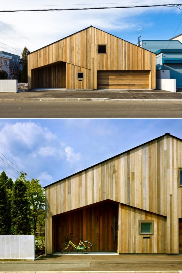 House K: moderna casa japonesa con innovador espacio interior