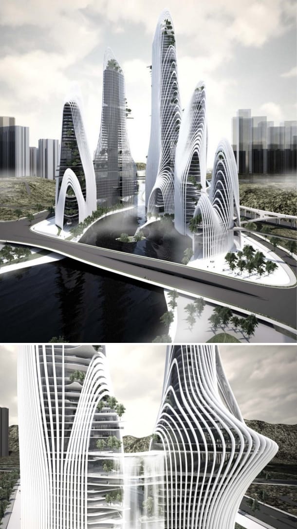 Ciudad Shanshui de MAD Architects