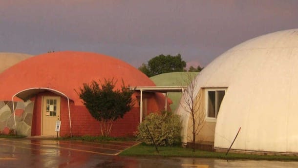 casas cupula Monolithic Cabin