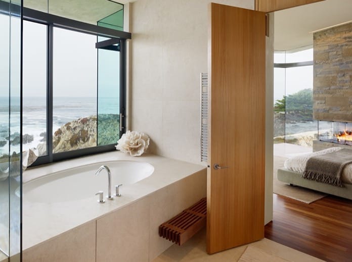 cuarto baño dormitorio Residencia Otter Cove