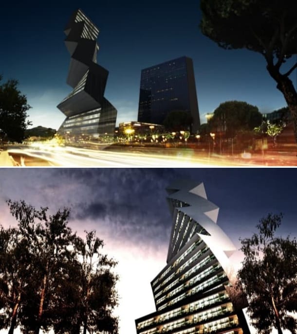 render Twilt Tower torre solar