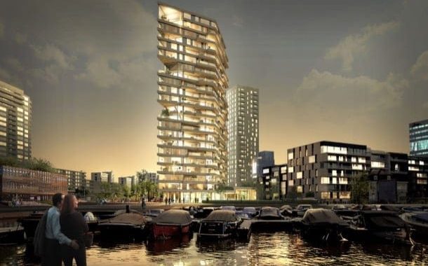 torre residencial HAUT Amsterdam