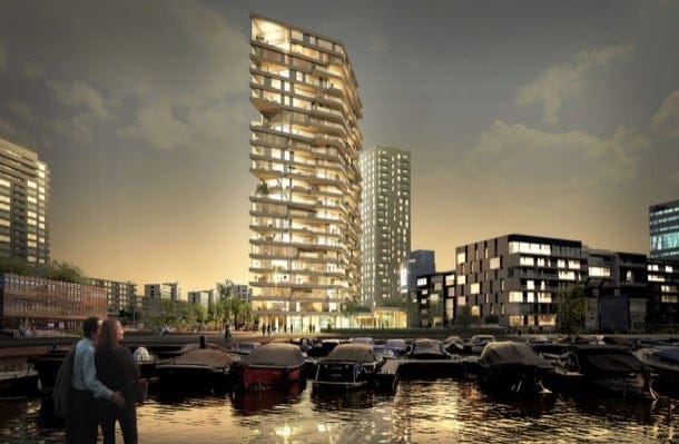 torre residencial HAUT Amsterdam