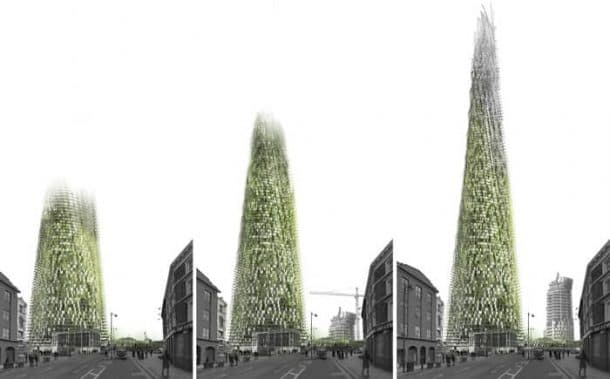 Organic London Skyscraper evolucion