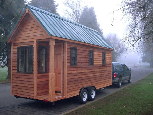 Siskiyou vivienda madera sobre ruedas