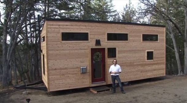 Mini hogar construido por una pareja