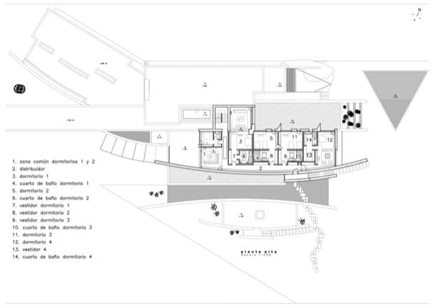 plano planta alta Villa Somosaguas A-Cero