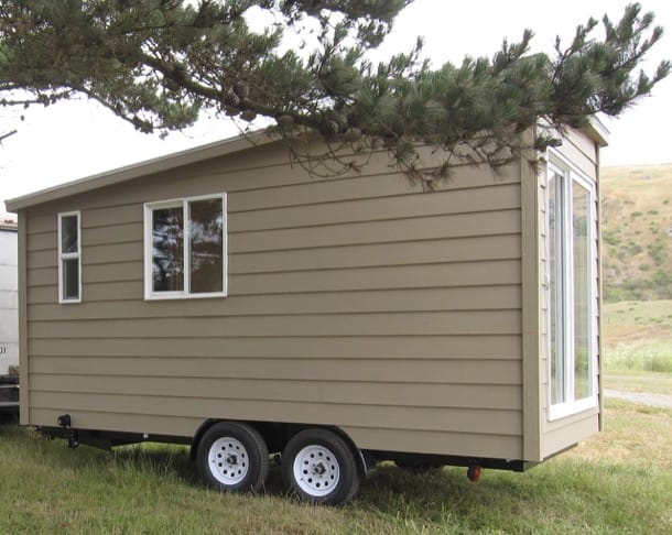 Camping Cube casa móvil de madera