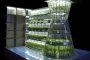 concepto para edificio de agricultura vertical Clepsydra
