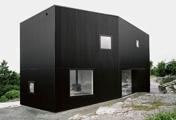 casa minimalista sueca Tumle House