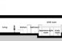 seccion longitudinal casa minimalista Warehouse