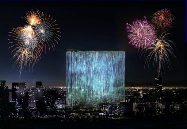 La Torre Taiwán de noche