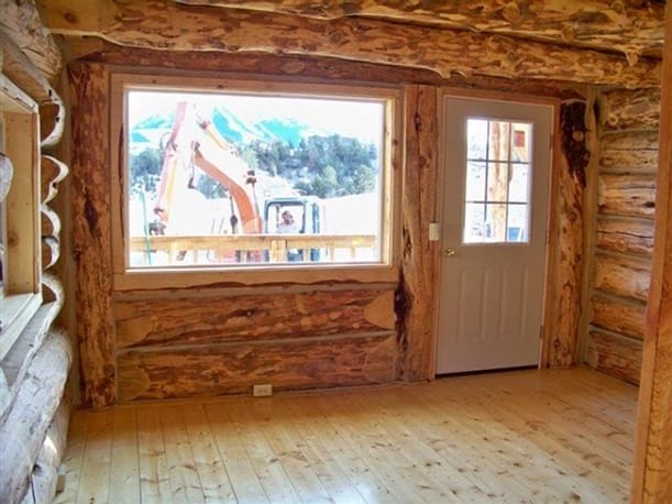 interior de la casita The Fall Creek Cabin