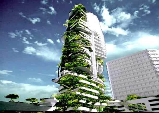 Torre ecológica para Singapur