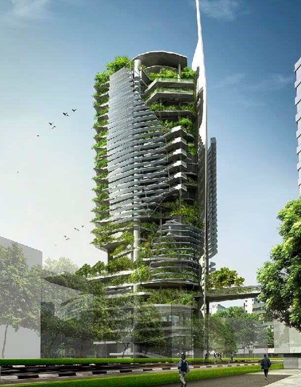 render Torre EDITT - Singapur