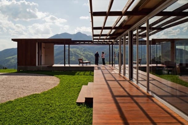 casa de trazado ortogonal en Brasil