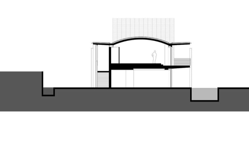 plano sección Casa Mosman2