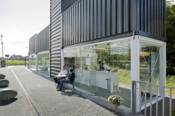 sala de espera para viajeros, en Países Bajos