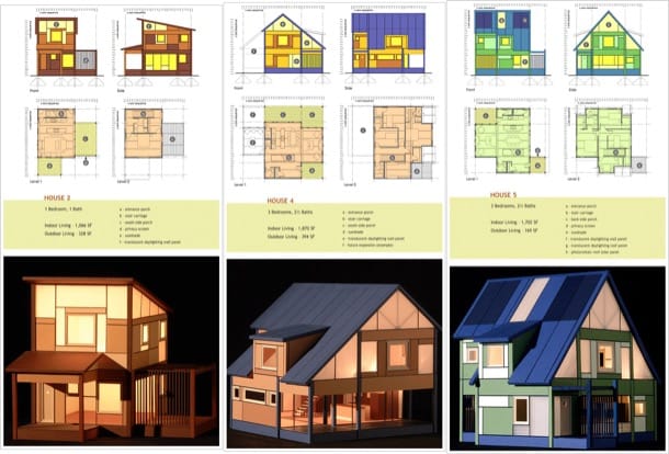 diferentes modelos de casas LoqKit