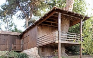 cabaña prefabricada Two-Tree House
