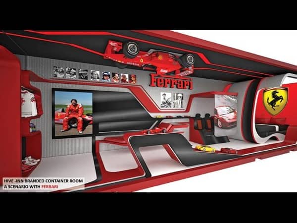 contenedor Ferrari para torre Hive-INN