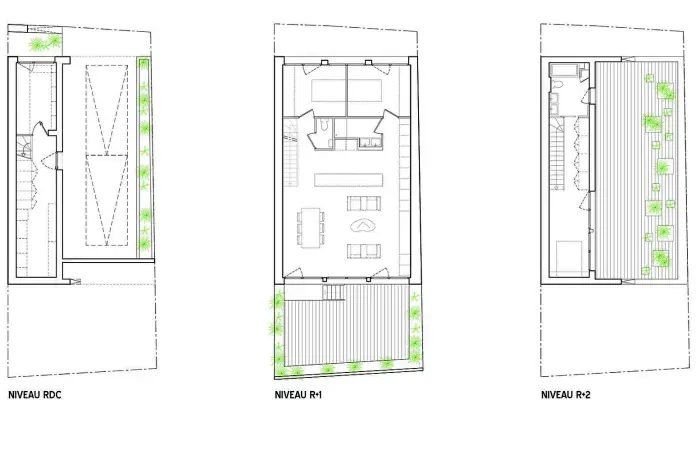 planos planta Flying Box