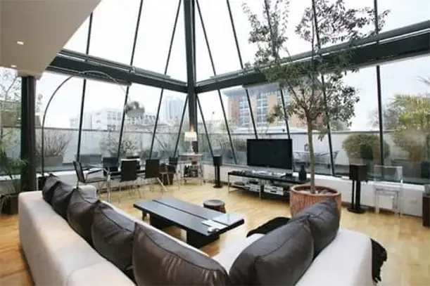 decoración de apartamentos: dúplex en Londres