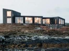 Uist House casa prefabricada en Escocia