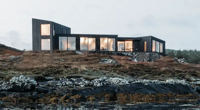 Uist House casa prefabricada en Escocia